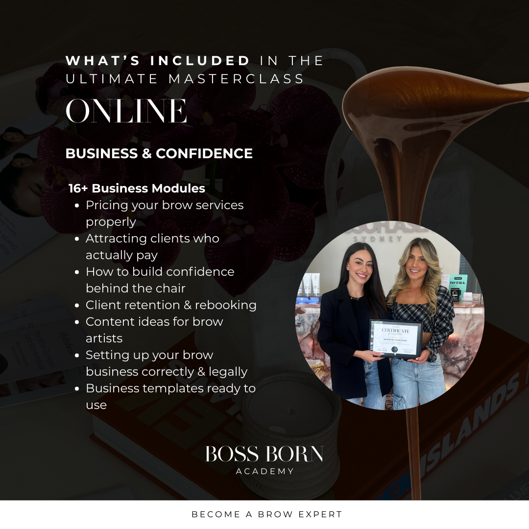 Brow Mastery + Business Course