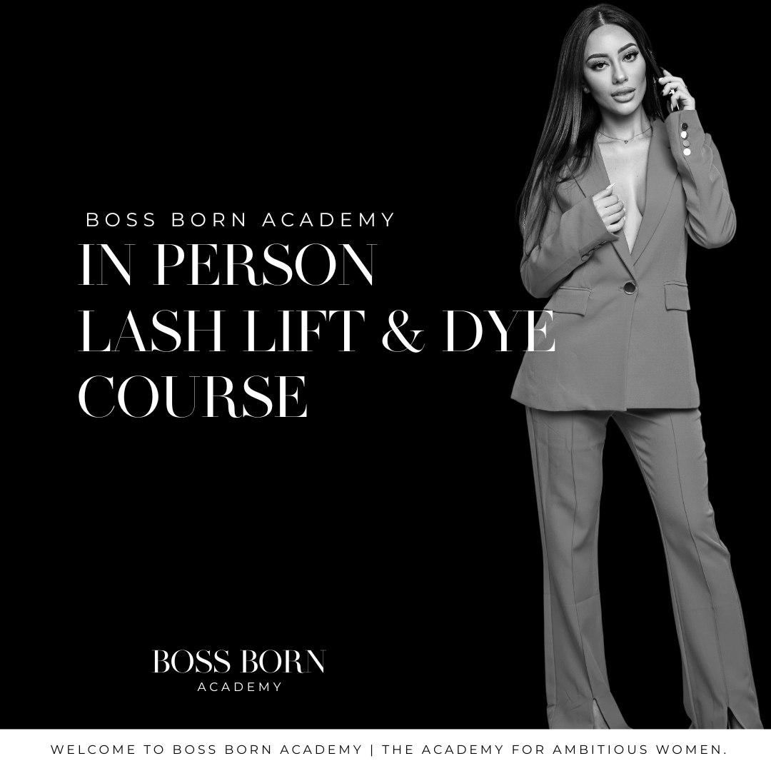 4 WEEKS - Beginner Lash Lift & Dye Mastery + Business Course