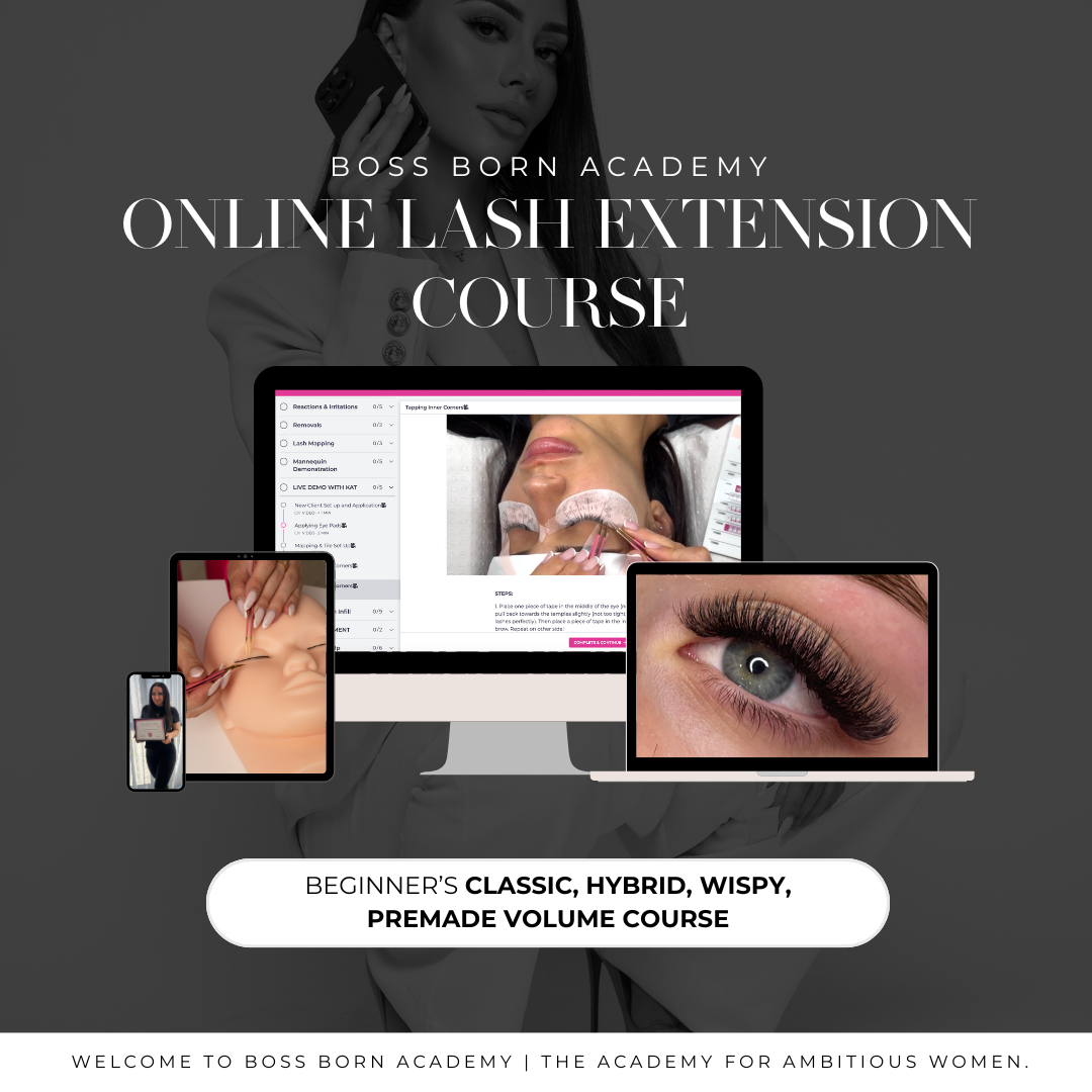 Beginner Lash Extension Mastery + Business Course
