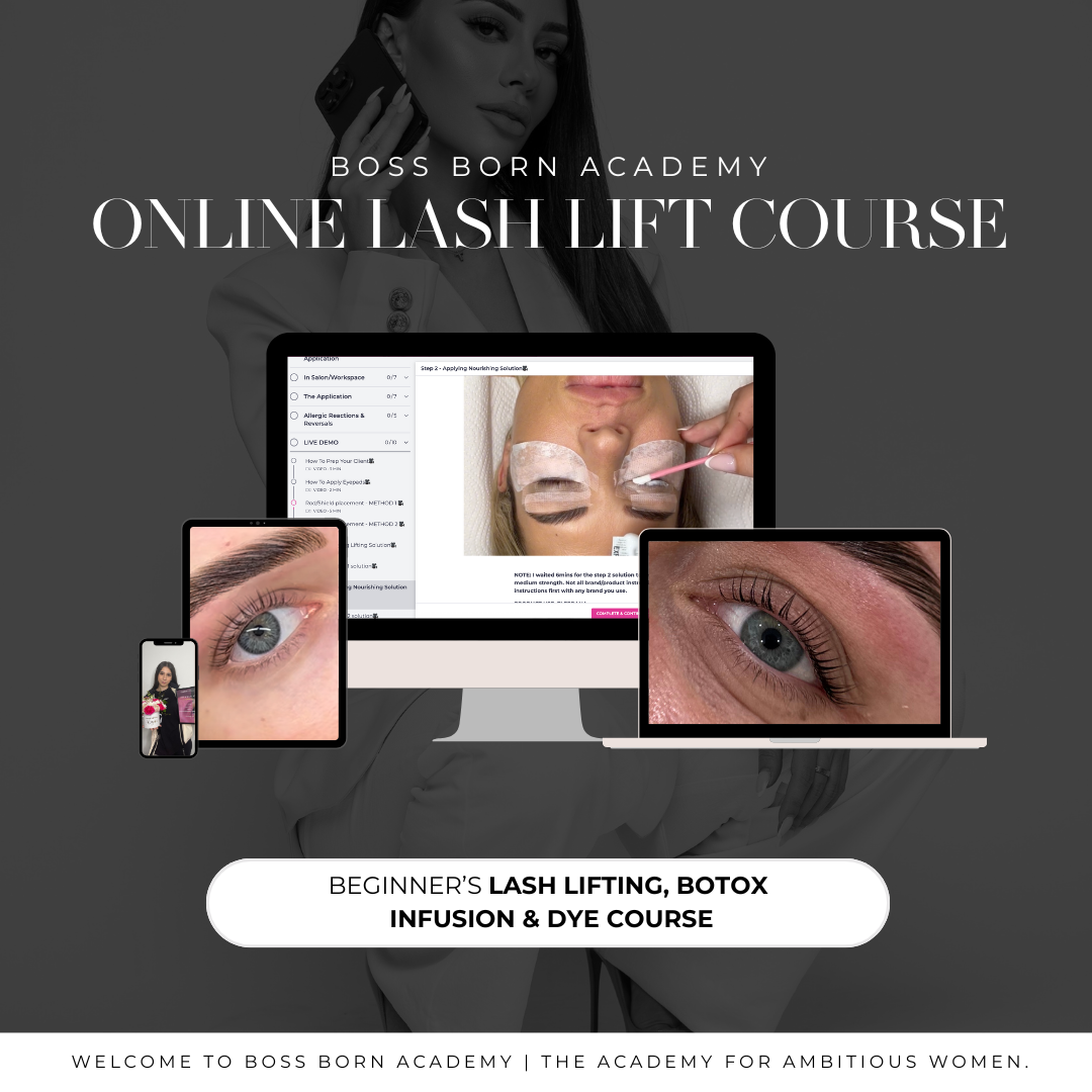 Beginner Lash Lift & Dye Mastery + Business Course